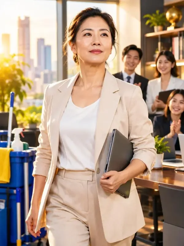 保洁阿姨亮出底牌封面